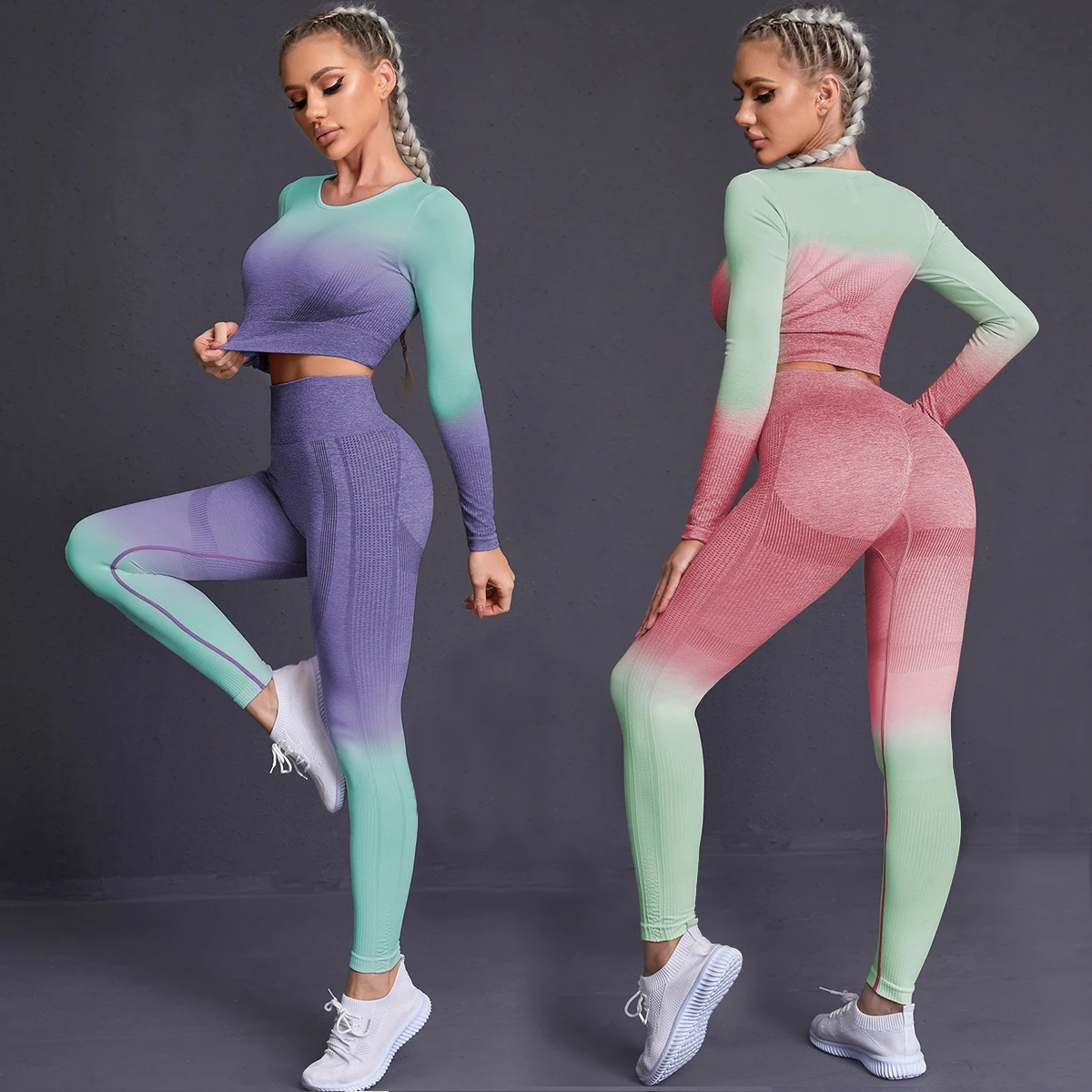 Winter Yoga Clothing - Yoga Set Gym Set Workout Clothes