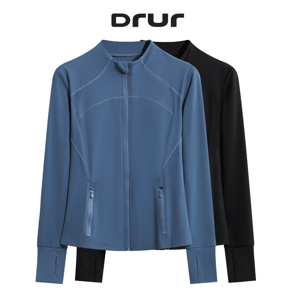 Winter Yoga Clothing - DRUR Breathable Slim Fit Yoga Jacket