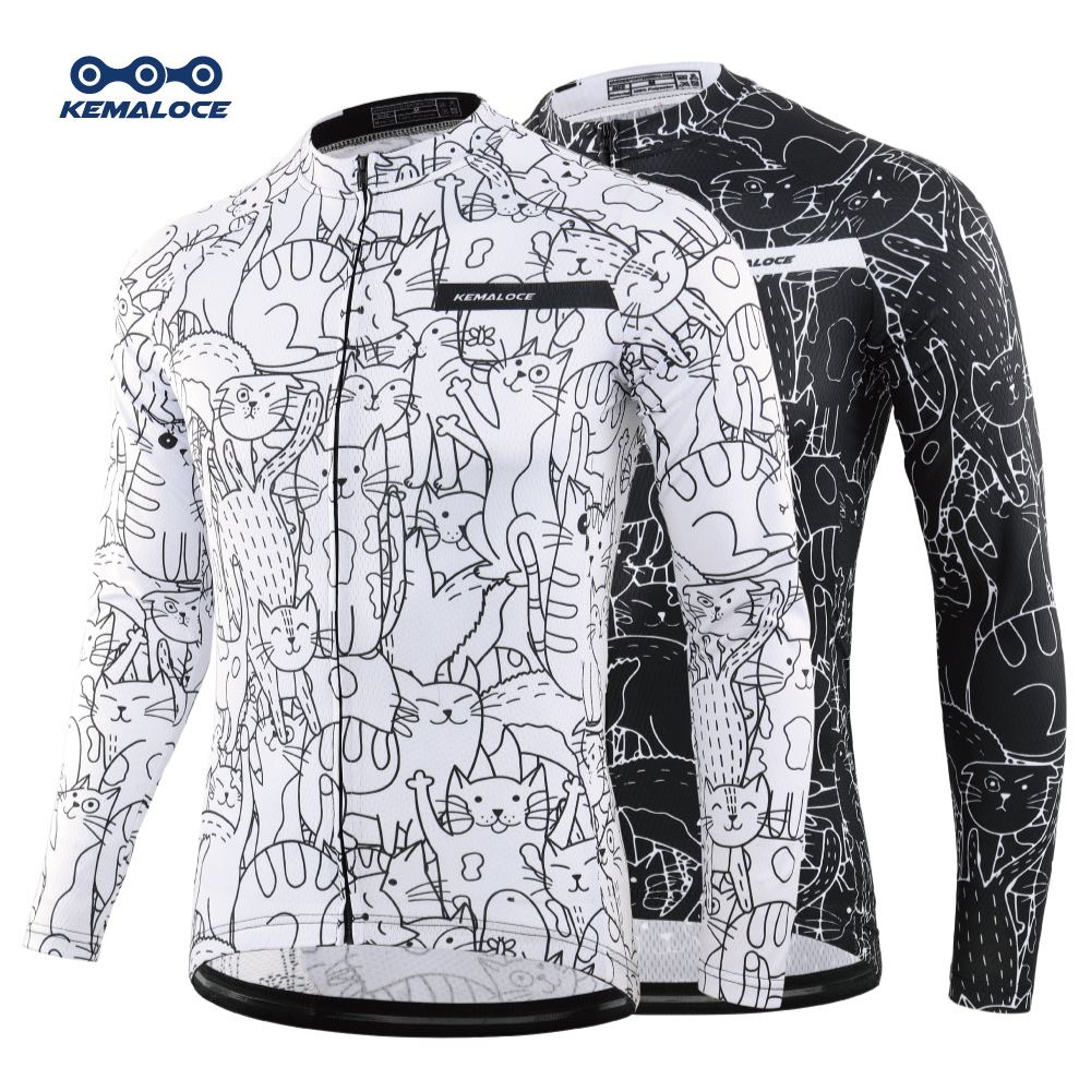 Winter Clothing Pinterest - KEMALOCE Cycling Jersey Long Sleeves Men&Women