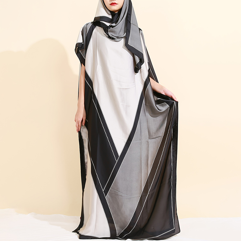 Winter Clothing In Malaysia - Elegant Muslim Long Dress Sequin Kaftan