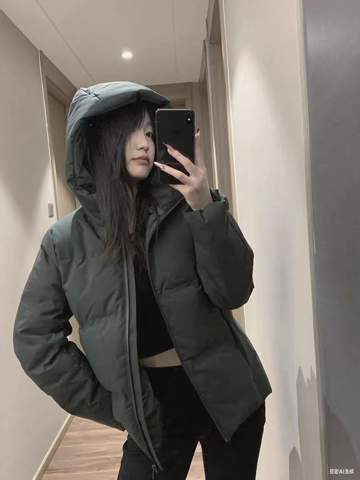 Puffer Jacket Women Down - Autumn Winter Cotton-Padded Jacket for Women