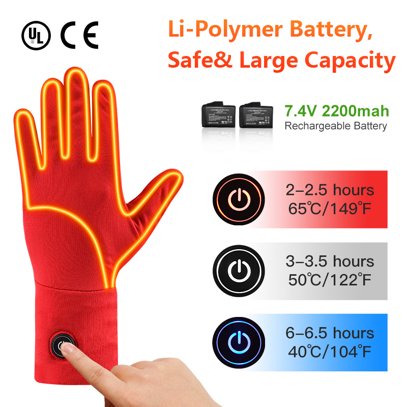 Heated Gloves Electric - Savior Heat Heated Gloves For Women