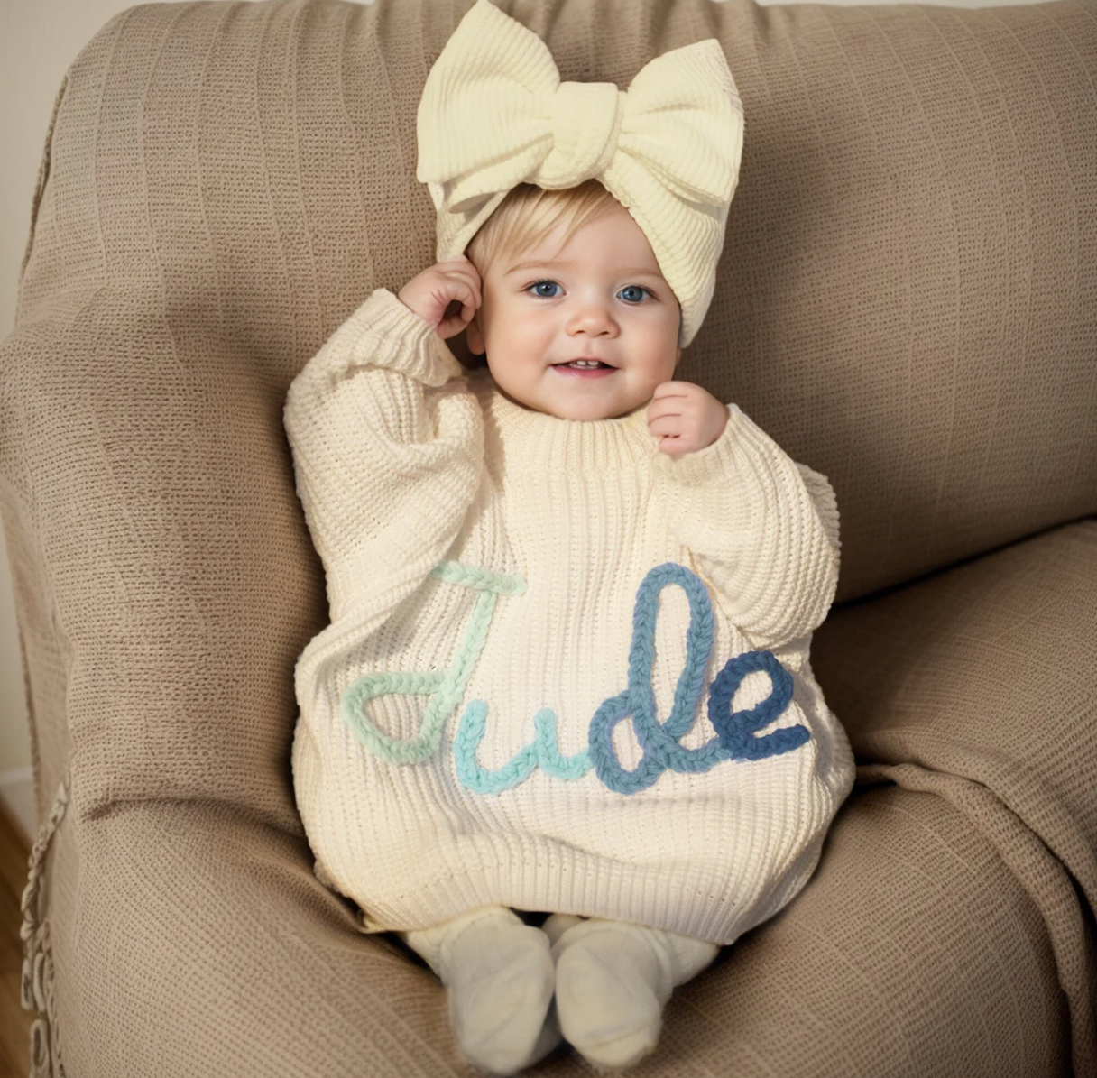 Personalized Baby Sweater hand – Winter Clothing Newborn Bewertung und Preis