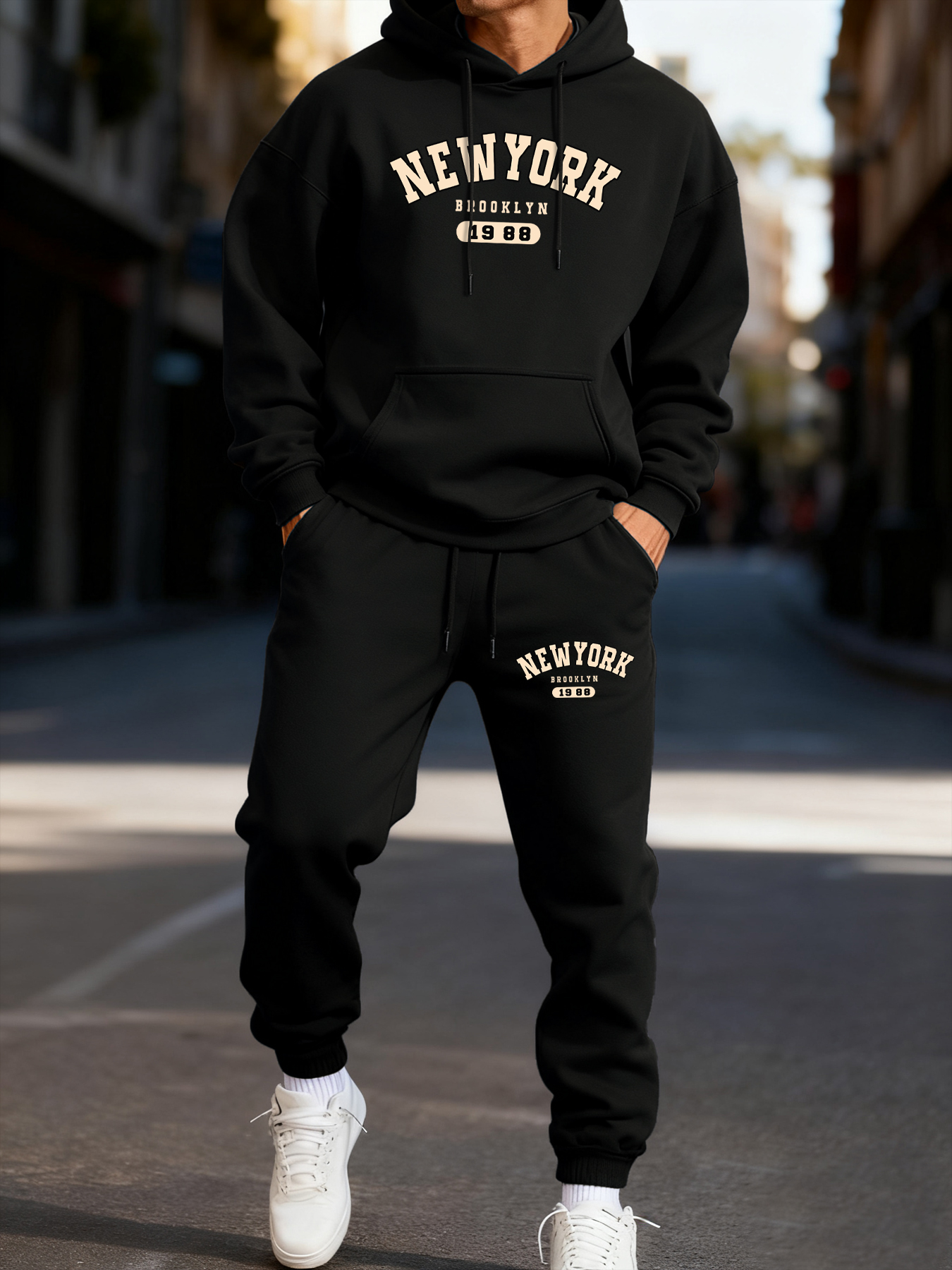 New York Brooklyn 1988 Print M – Winter Clothing English Bewertung und Preis