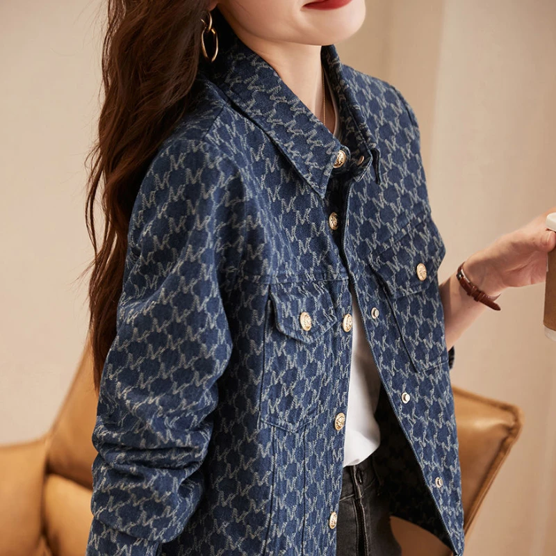 Blue Women's Denim Jackets wit – Winter Clothing On Sale Women'S Bewertung und Preis
