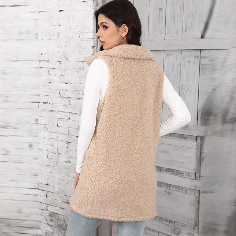 Women's Lamb Plush Vests Splic – Winter Clothing On Sale Women'S Bewertung und Preis