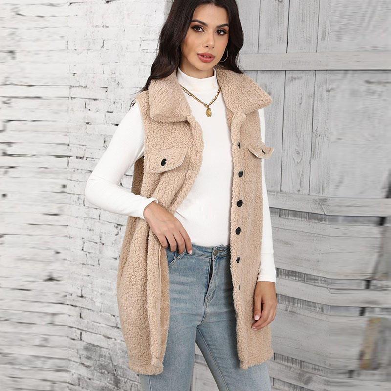 Women's Lamb Plush Vests Splic – Winter Clothing On Sale Women'S Bewertung und Preis