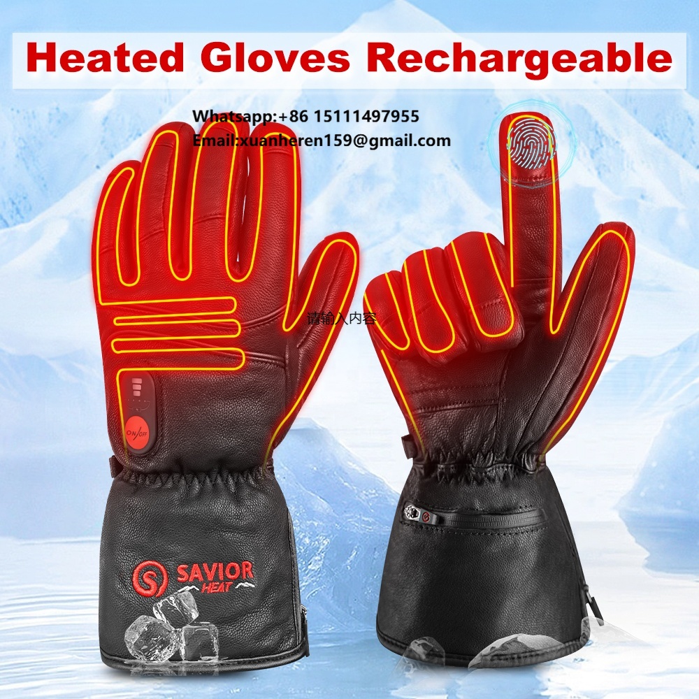 Heated Leather Gloves Men Wome – Heated Gloves Electric Bewertung und Preis