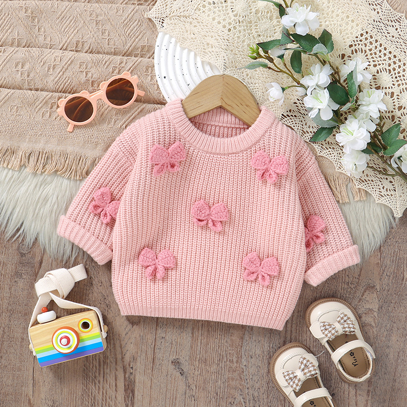 Fashion Bowknot Knitted Baby G – Winter Clothing Newborn Bewertung und Preis