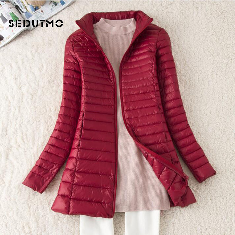 SEDUTMO Winter Long Women Down – Puffer Jacket Women Down Bewertung und Preis