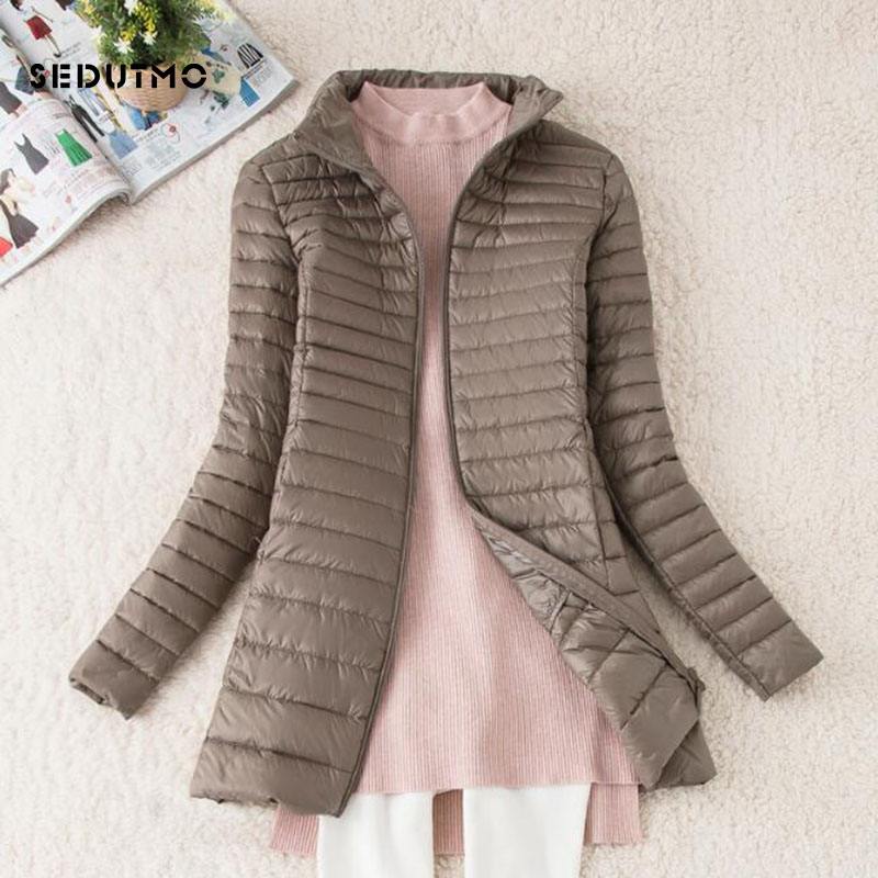SEDUTMO Winter Long Women Down – Puffer Jacket Women Down Bewertung und Preis