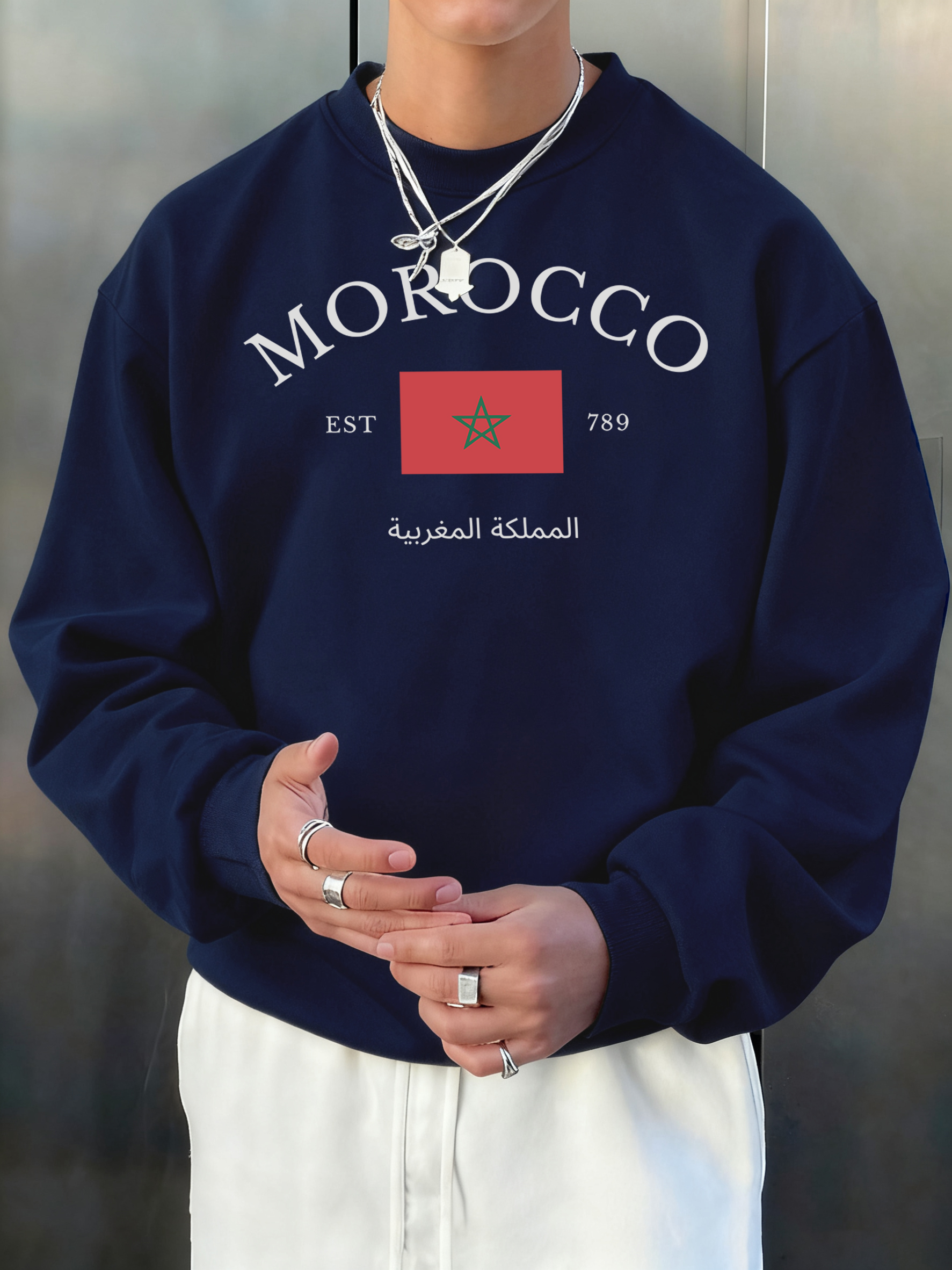 Morocco Est 789 Print Male Win – Winter Clothing English Bewertung und Preis