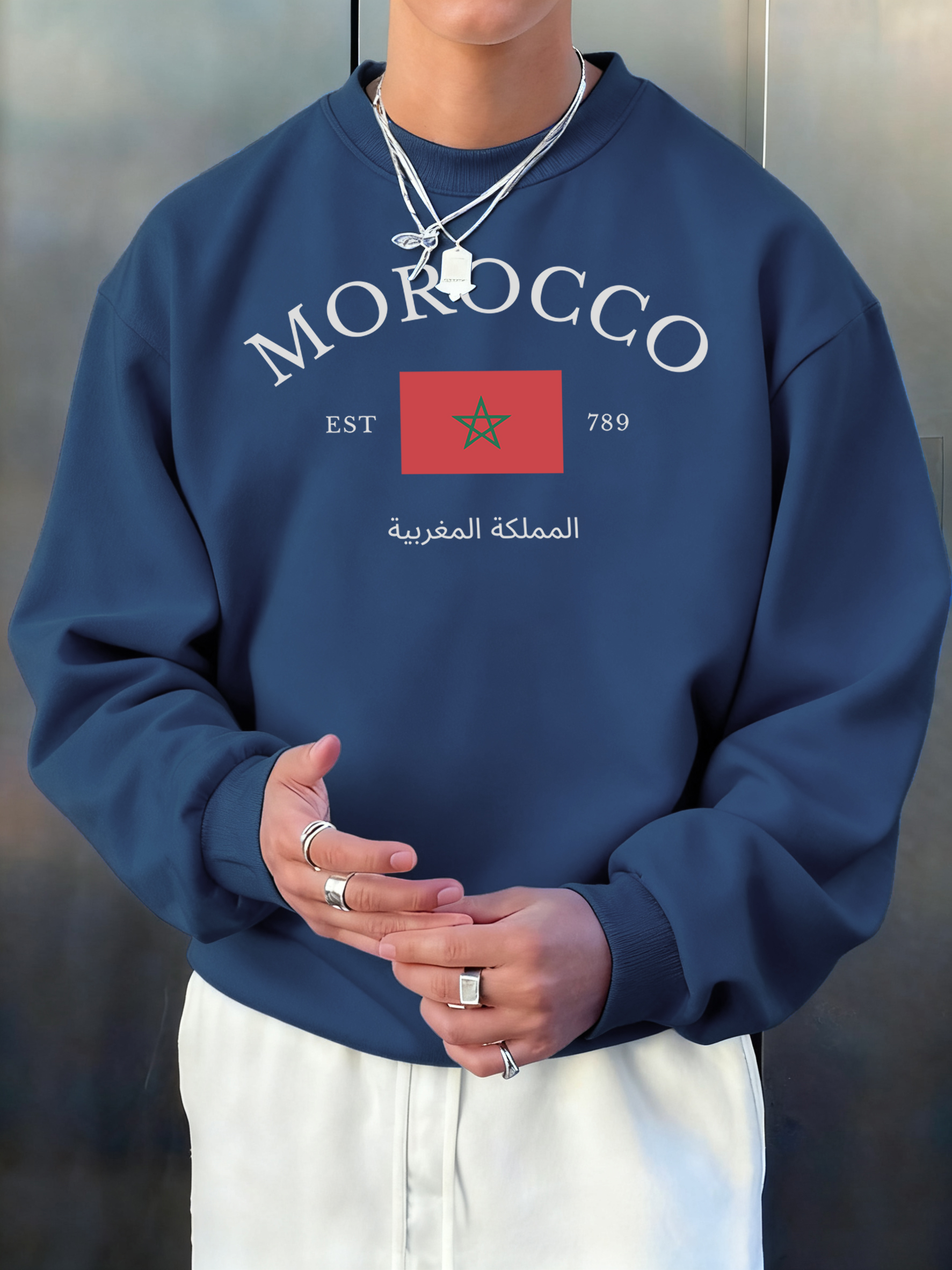 Morocco Est 789 Print Male Win – Winter Clothing English Bewertung und Preis