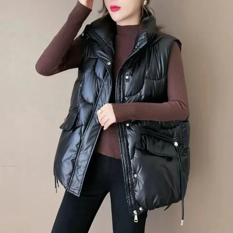 Down Waistcoat Woman Half Quil – Winter Clothing On Sale Women'S Bewertung und Preis