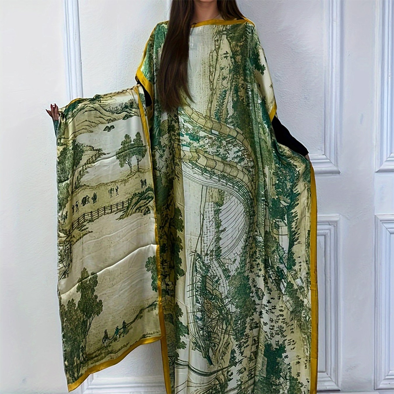 Elegant Muslim Long Dress Sequ – Winter Clothing In Malaysia Bewertung und Preis