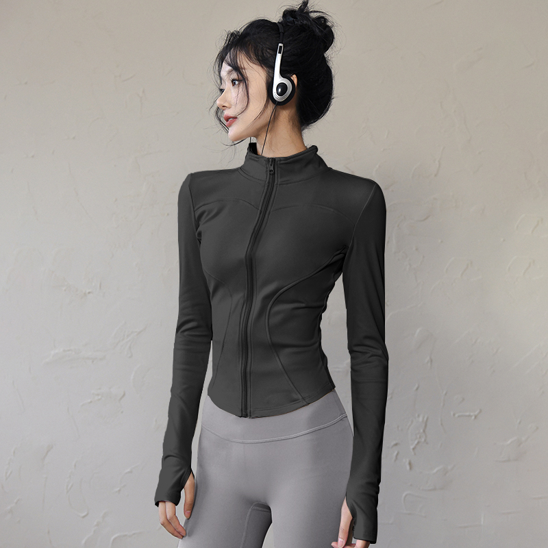 Long Sleeve Sports Jacket Wome – Winter Yoga Clothing Bewertung und Preis
