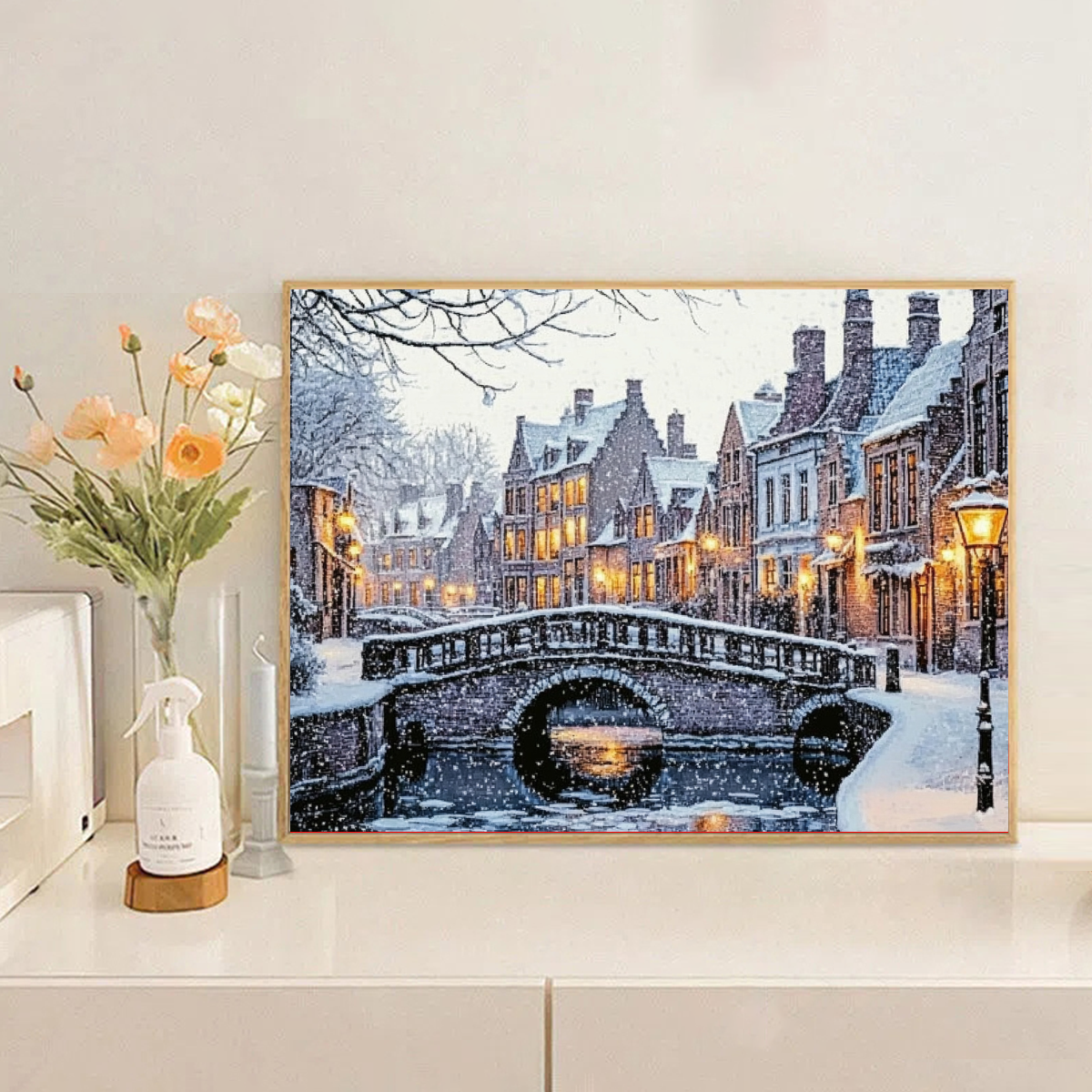 The city in winter 30X40CM/11. – Winter Clothing Pinterest Bewertung und Preis