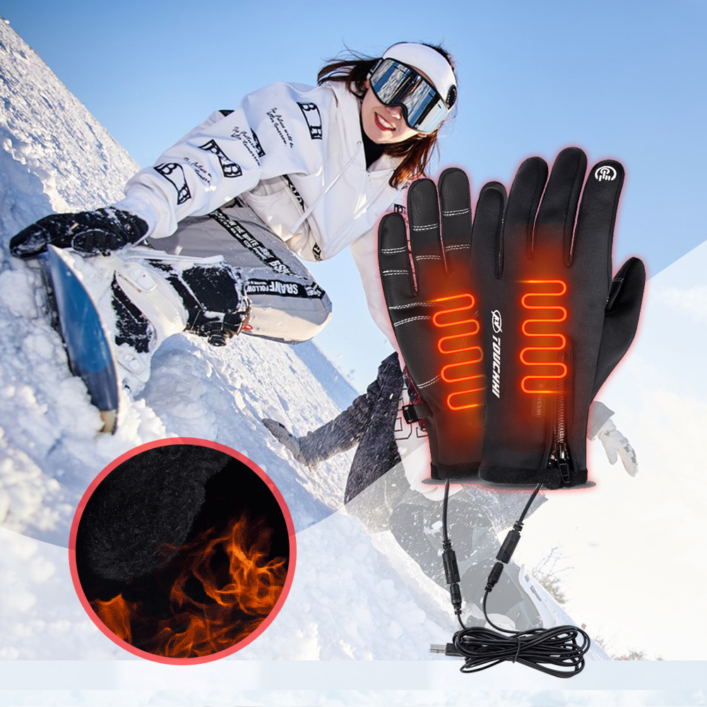 USB Touch Screen Gloves Winter – Heated Gloves Electric Bewertung und Preis