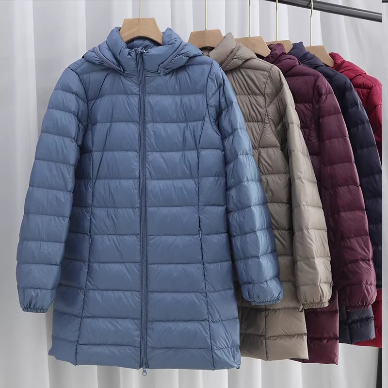 Light Down Coat Lightweight Pu – Puffer Jacket Women Down Bewertung und Preis