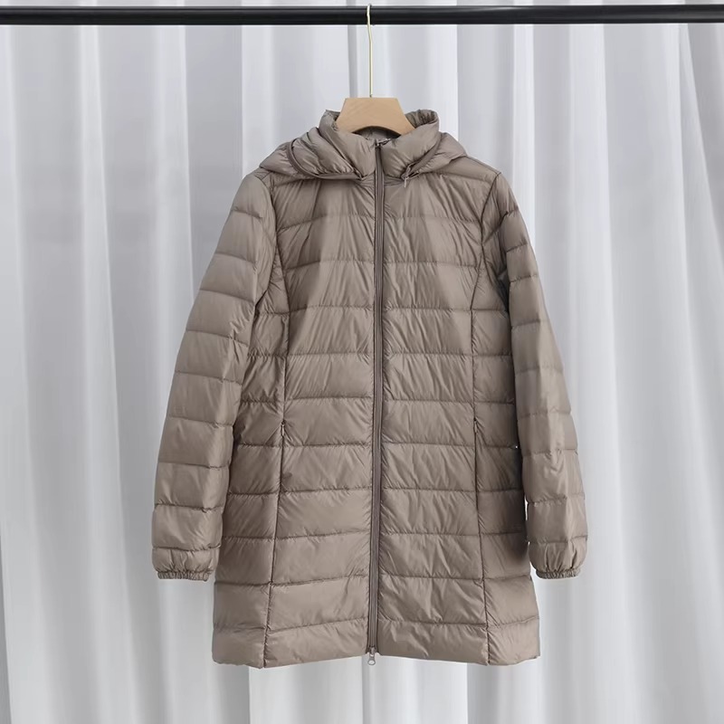 Light Down Coat Lightweight Pu – Puffer Jacket Women Down Bewertung und Preis