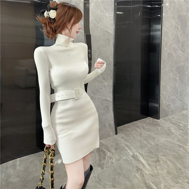 Bodycon Turtleneck Short Skinn – Winter Clothing On Sale Women'S Bewertung und Preis
