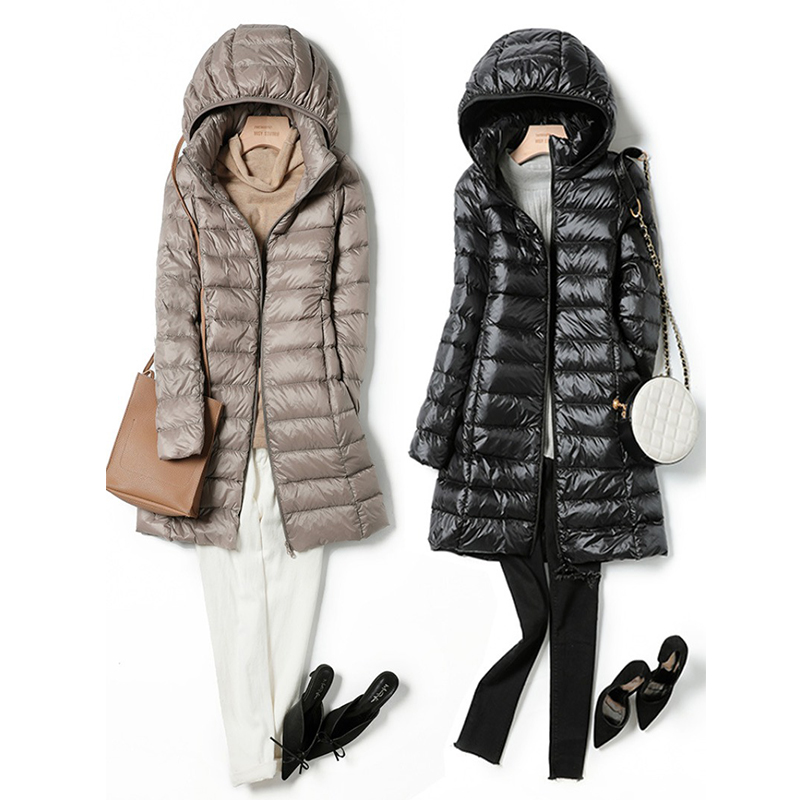 Women's X-long Office Lady Hat – Puffer Jacket Women Down Bewertung und Preis