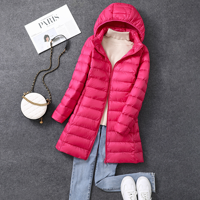 Women's X-long Office Lady Hat – Puffer Jacket Women Down Bewertung und Preis
