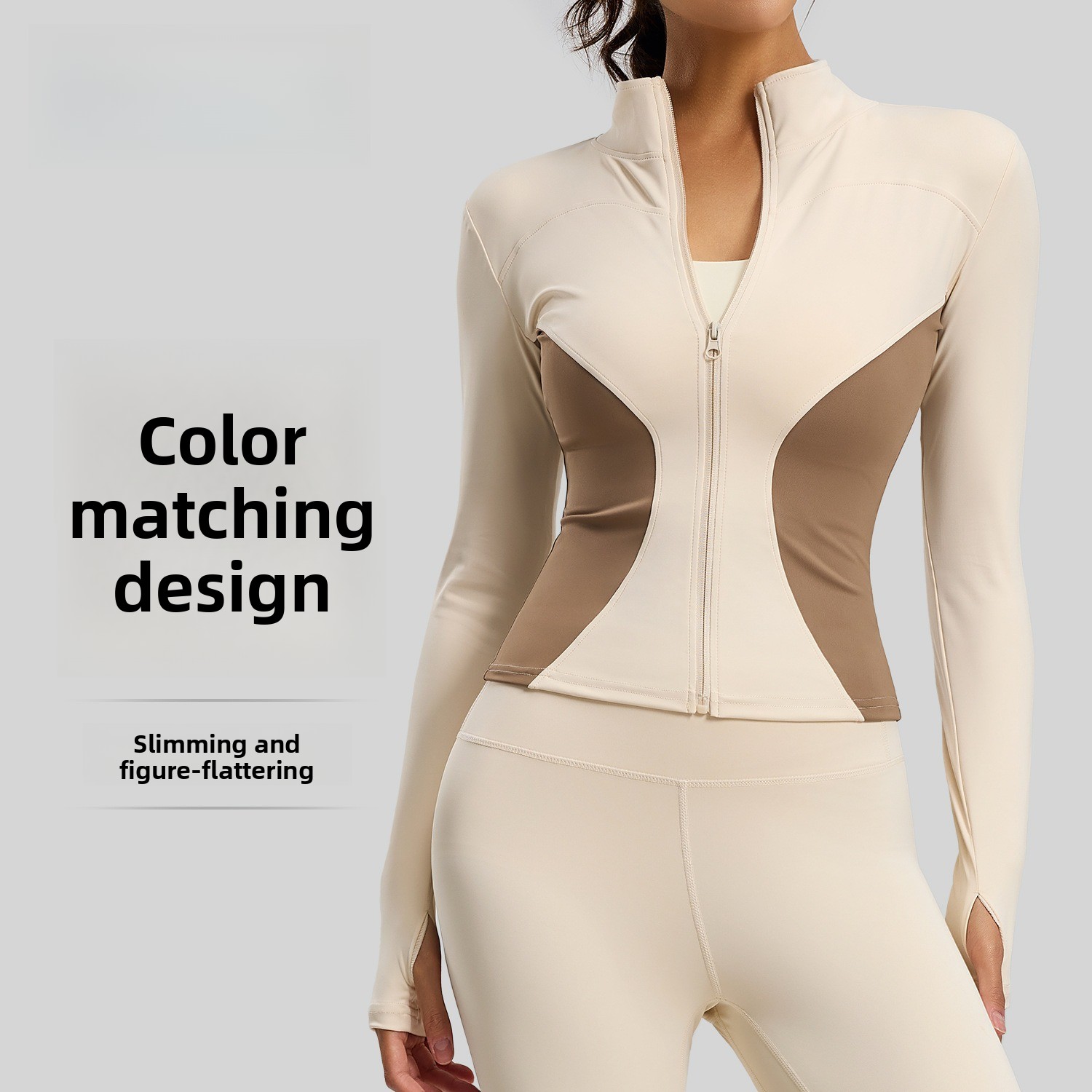 Color Blocked Slimming Yoga Ja – Winter Yoga Clothing Bewertung und Preis