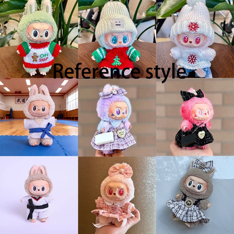 15 17cm For Labubu Doll Blind  – Winter Clothing Baby Bewertung und Preis