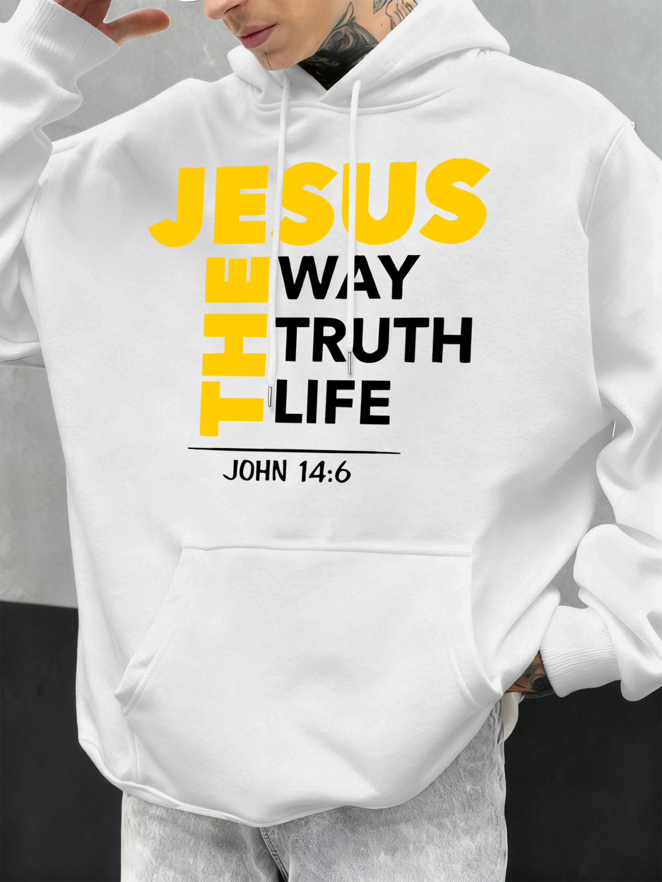 Jesus The Way Truth Life Print – Winter Clothing English Bewertung und Preis
