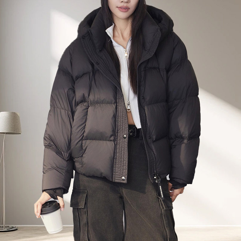 Women Short White Duck Down Ja – Puffer Jacket Women Down Bewertung und Preis