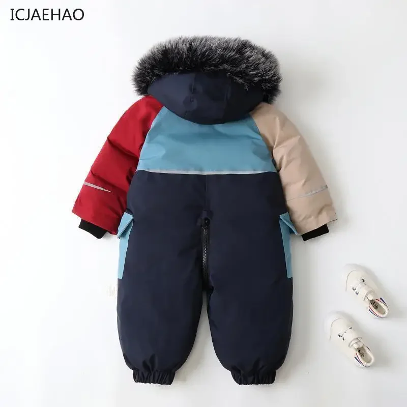 2025 Children Jumpsuits Thick  – Winter Clothing Baby Bewertung und Preis