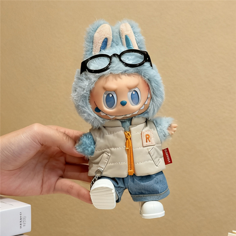 For 15 17cm Labubu Doll Solid  – Winter Clothing Baby Bewertung und Preis