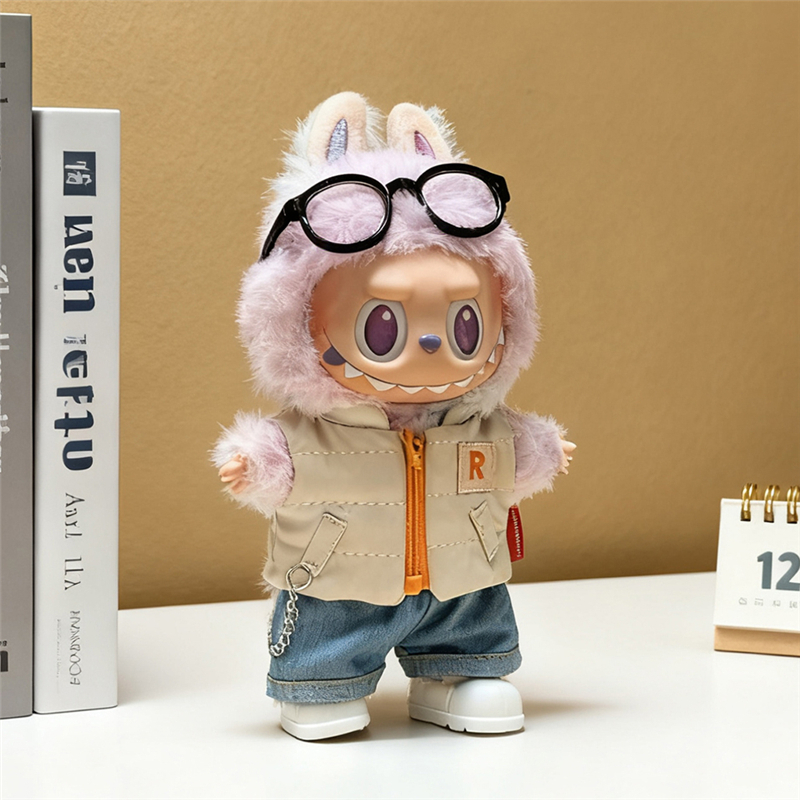 For 15 17cm Labubu Doll Solid  – Winter Clothing Baby Bewertung und Preis