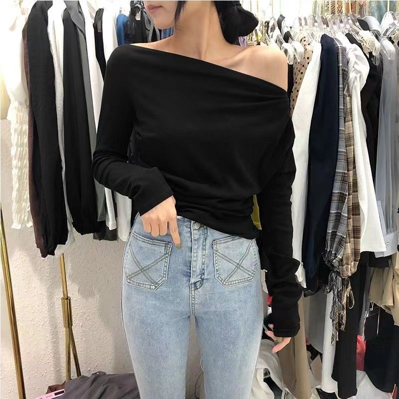 Slim Plain 2025 Off Shoulder C – Winter Clothing On Sale Women'S Bewertung und Preis