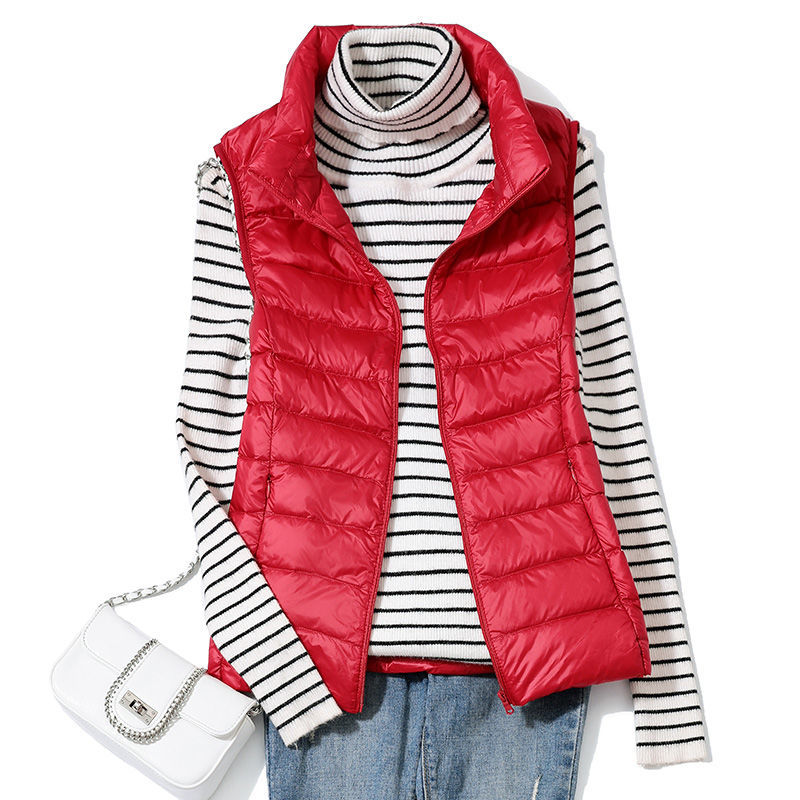 0-10℃ Women Winter Vest Autumn – Puffer Jacket Women Down Bewertung und Preis