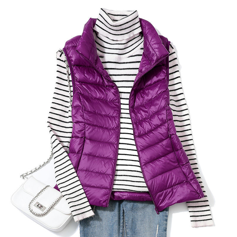 0-10℃ Women Winter Vest Autumn – Puffer Jacket Women Down Bewertung und Preis
