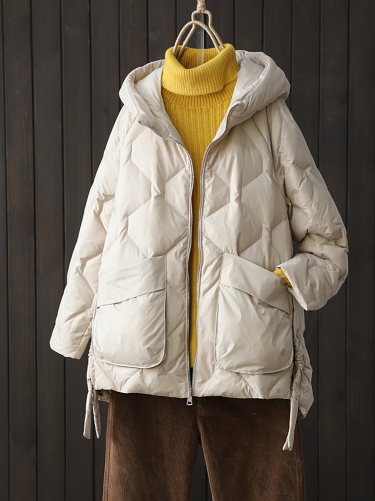 New Winter Women 90% White Duc – Puffer Jacket Women Down Bewertung und Preis