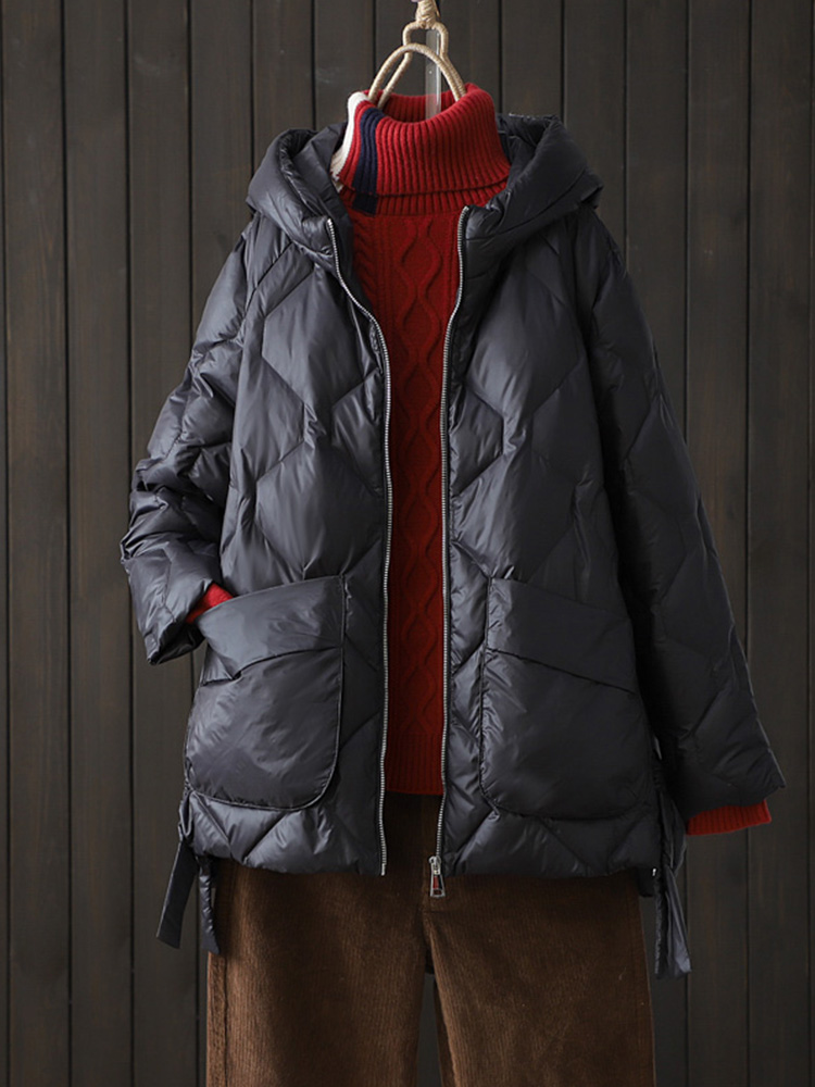 New Winter Women 90% White Duc – Puffer Jacket Women Down Bewertung und Preis
