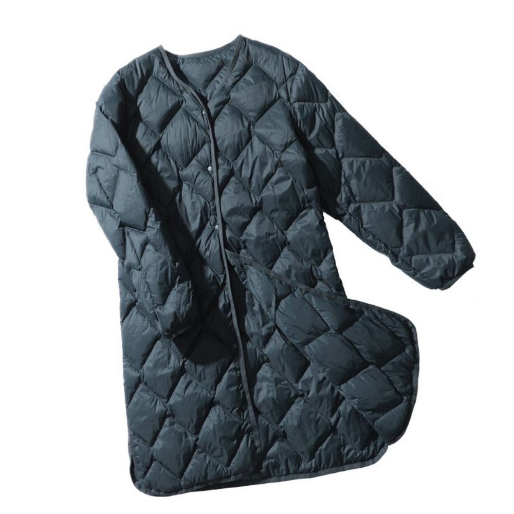 2024 New Warm O-neck Thin Park – Puffer Jacket Women Down Bewertung und Preis