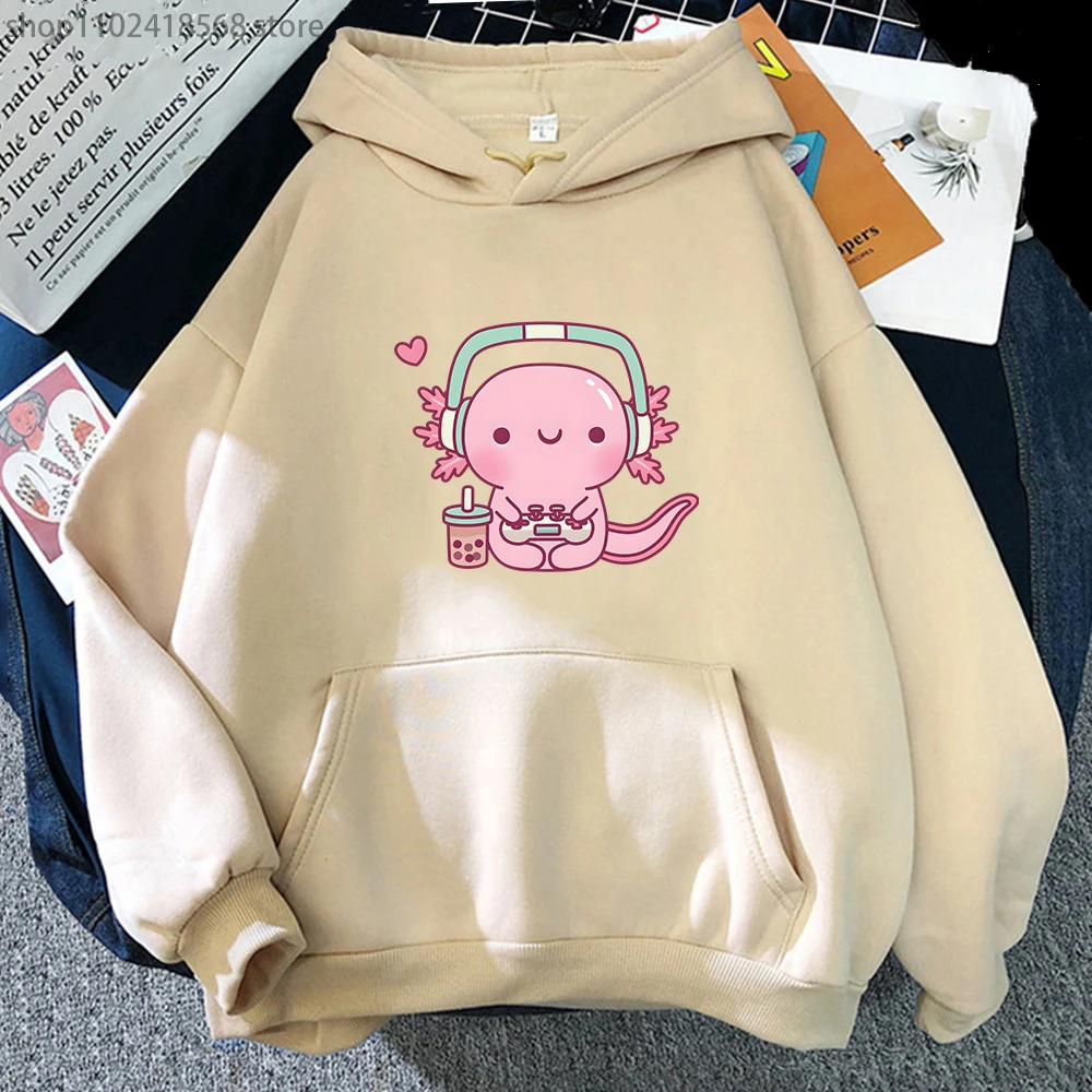 Cute  Axolotl Playing Video Ga – Winter Clothing Video Bewertung und Preis