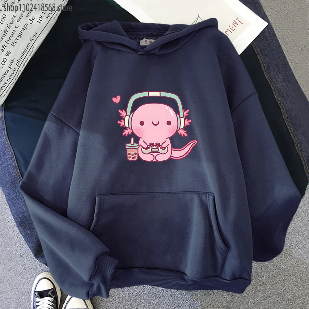 Cute  Axolotl Playing Video Ga – Winter Clothing Video Bewertung und Preis