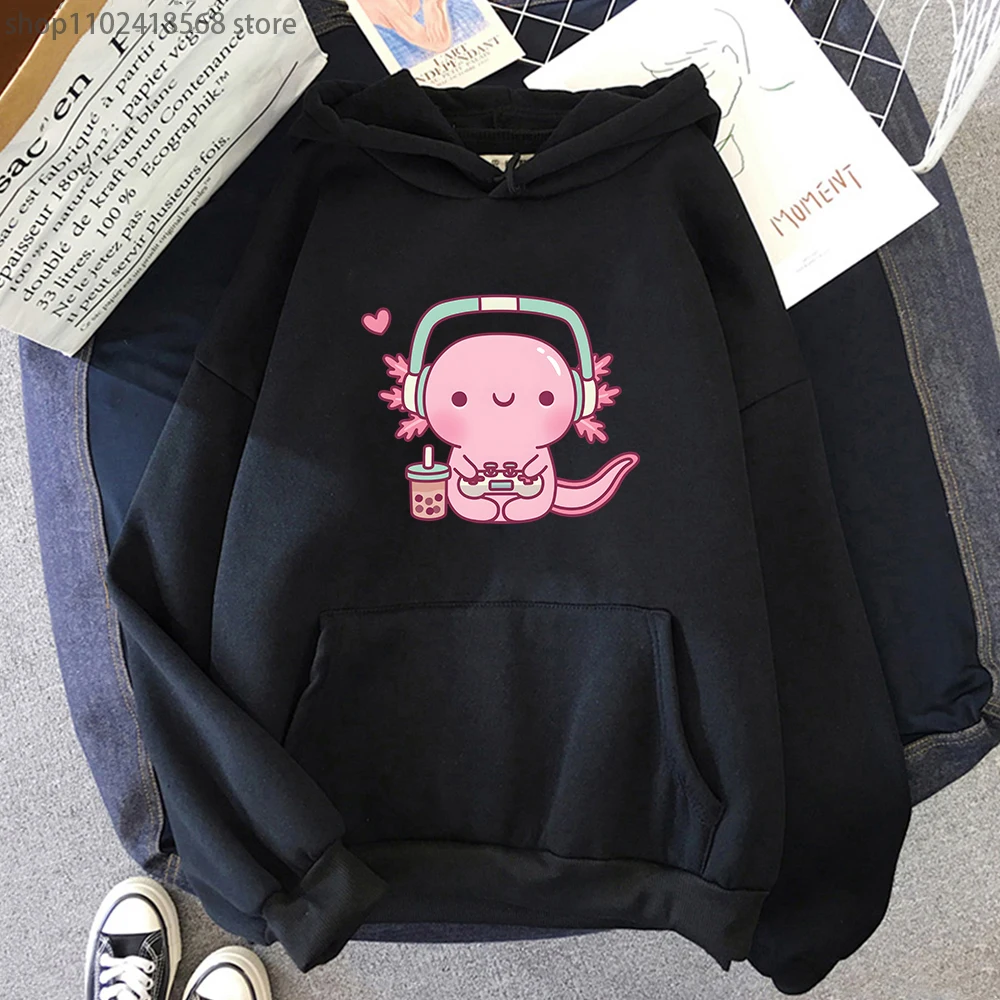 Cute  Axolotl Playing Video Ga – Winter Clothing Video Bewertung und Preis