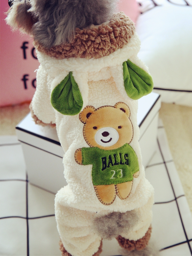New Funny Dog Costume Cute Bea – Winter Clothing Baby Bewertung und Preis